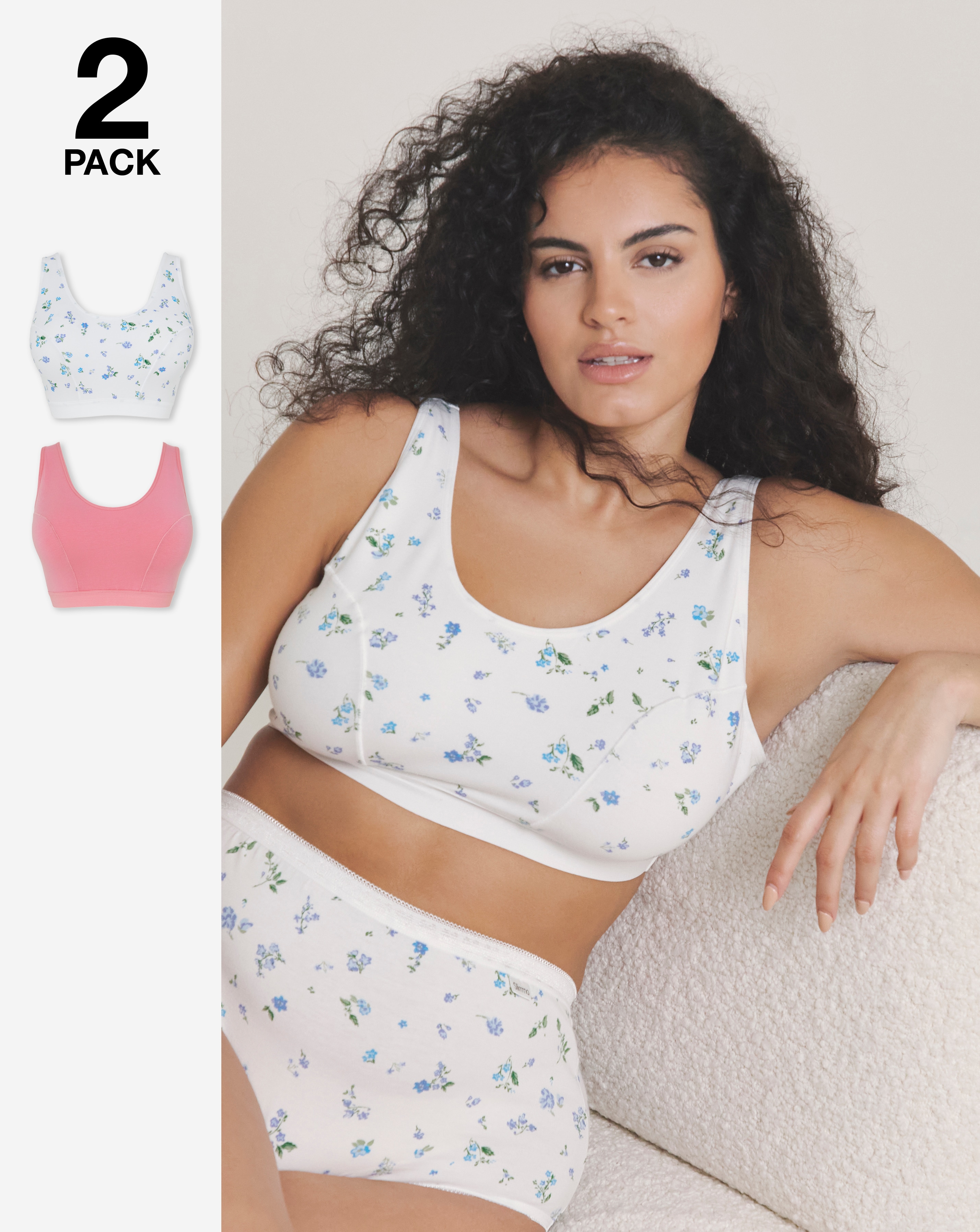 New In - 2 Pack Slimma Comfort Tops