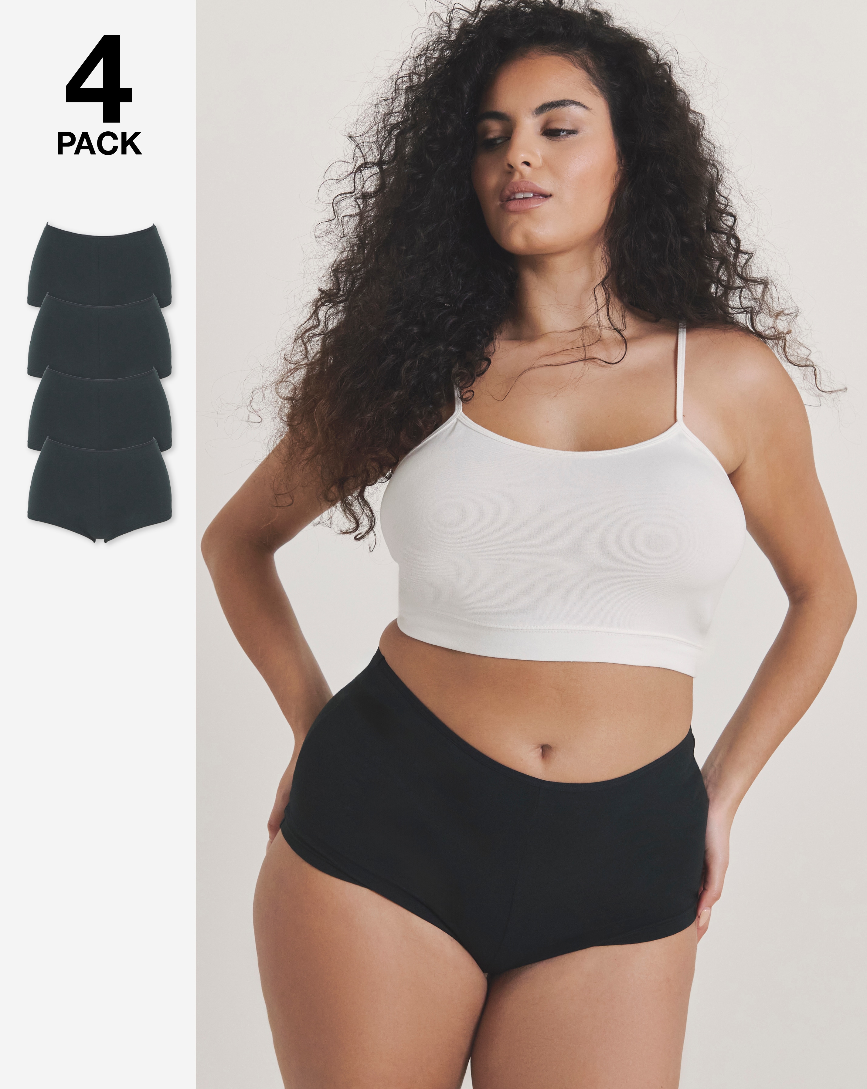 New In - 4 Pack Boy Short Knickers