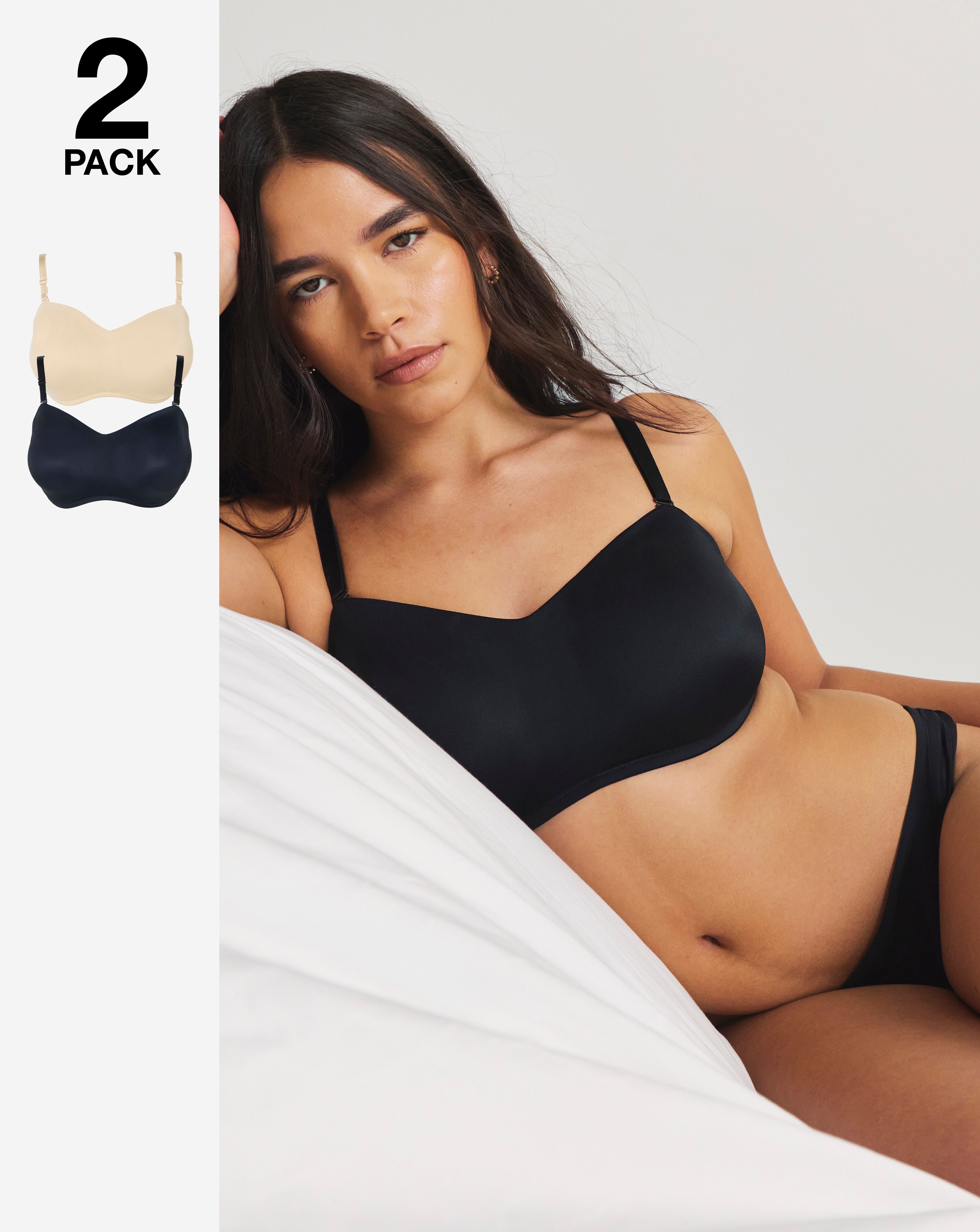 2 Pack Ways To Wear Multiway Bra