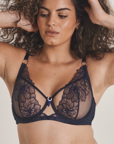 New In - Pretty Secrets Embroidery Full Cup Bra
