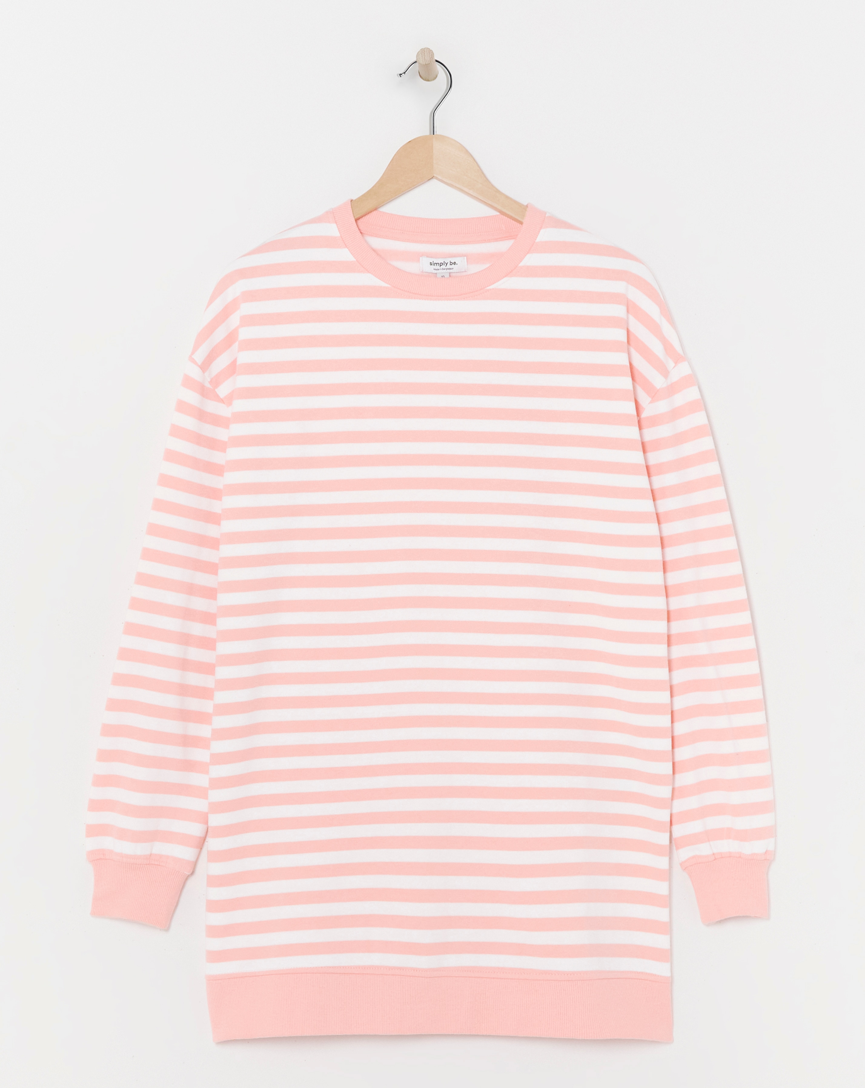 Simply Be Side Split Sweatshirt Tunic