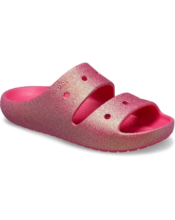 Crocs Classic Iridescent Glitter Sandal