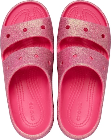 Crocs Classic Iridescent Glitter Sandal