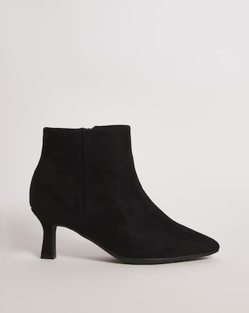 Love Kitten Heel Ankle Boot - Wide Fit (E)