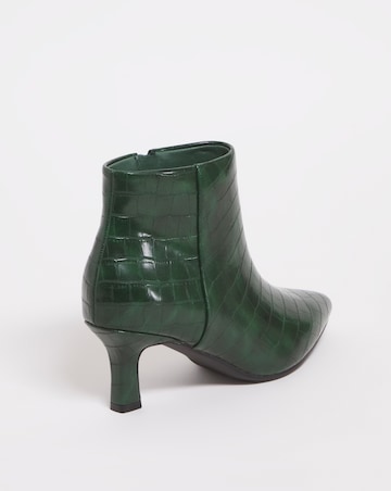 Love Kitten Heel Ankle Boot - Wide Fit (E)