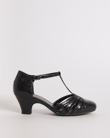 Closed Back T Bar Occasion Sandal EEE Fit