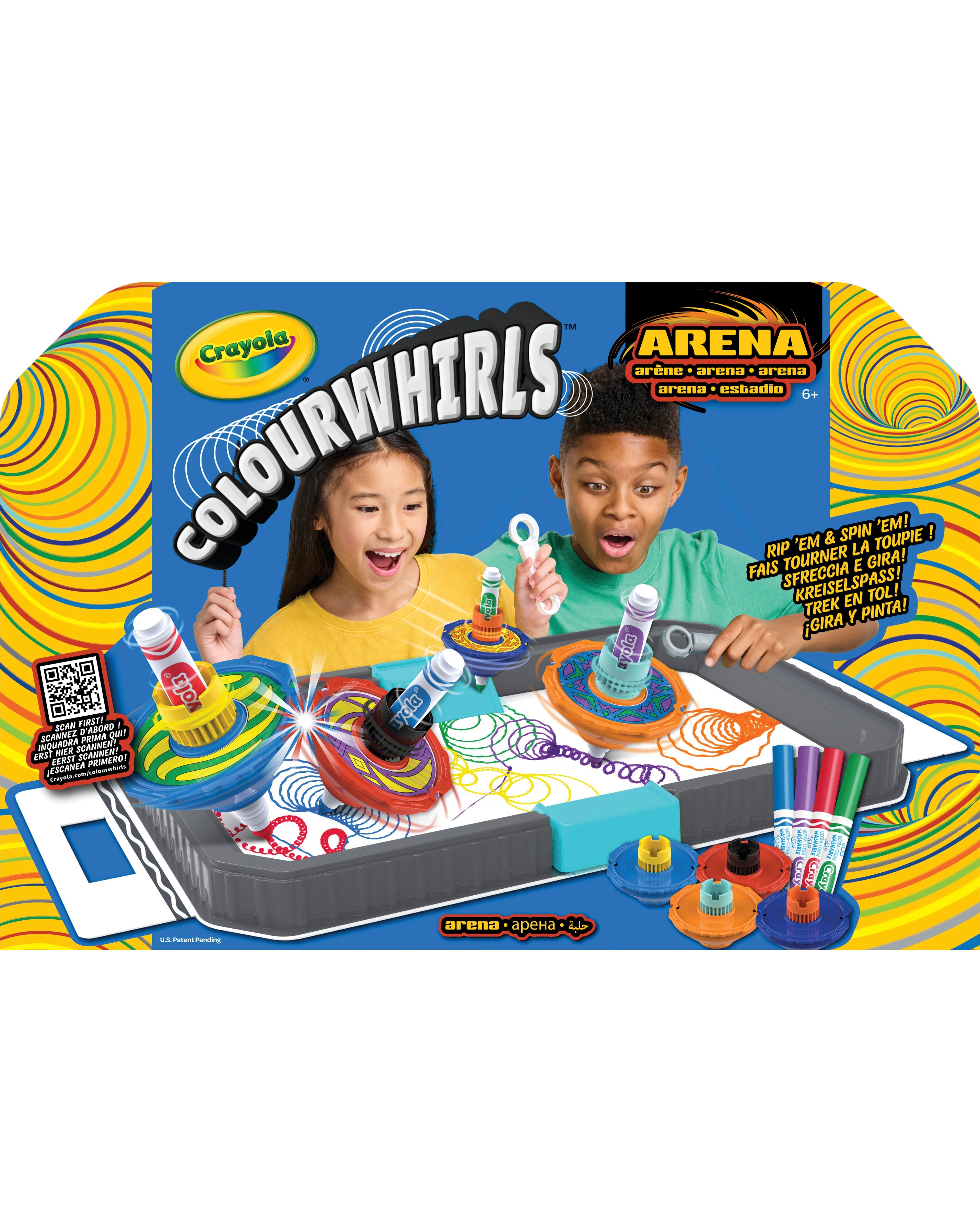 Crayola Colourwhirls Battle Arena Set