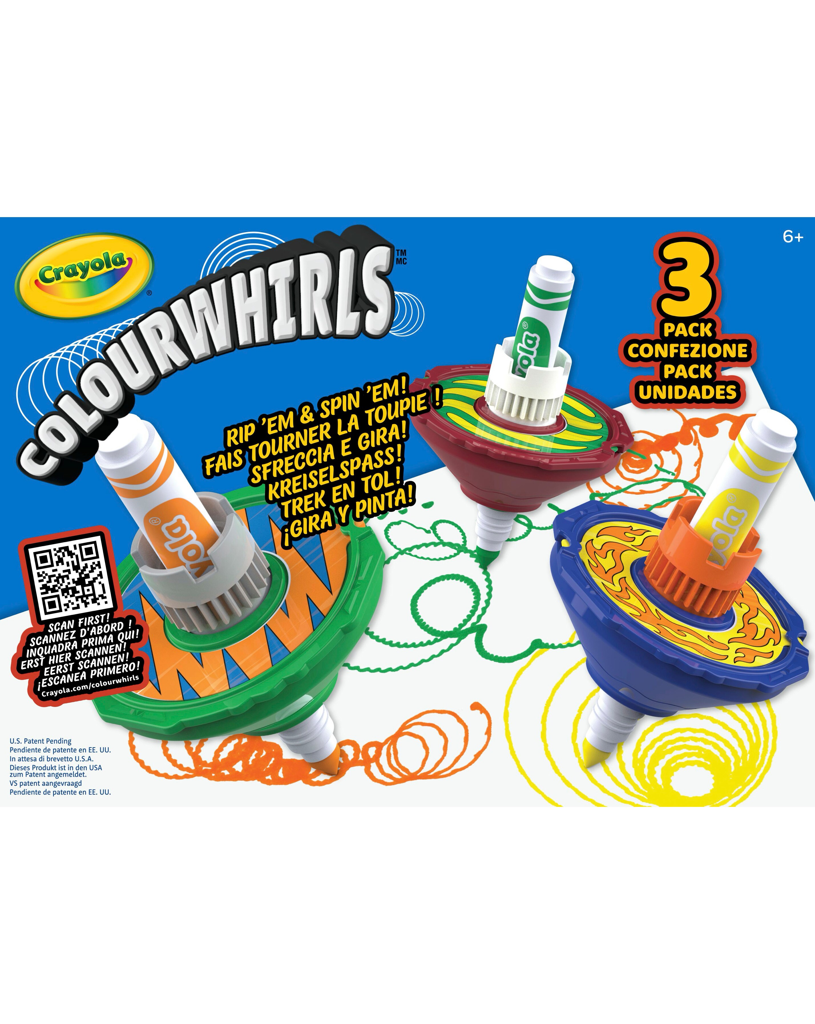 Crayola Colourwhirls Triple Pack