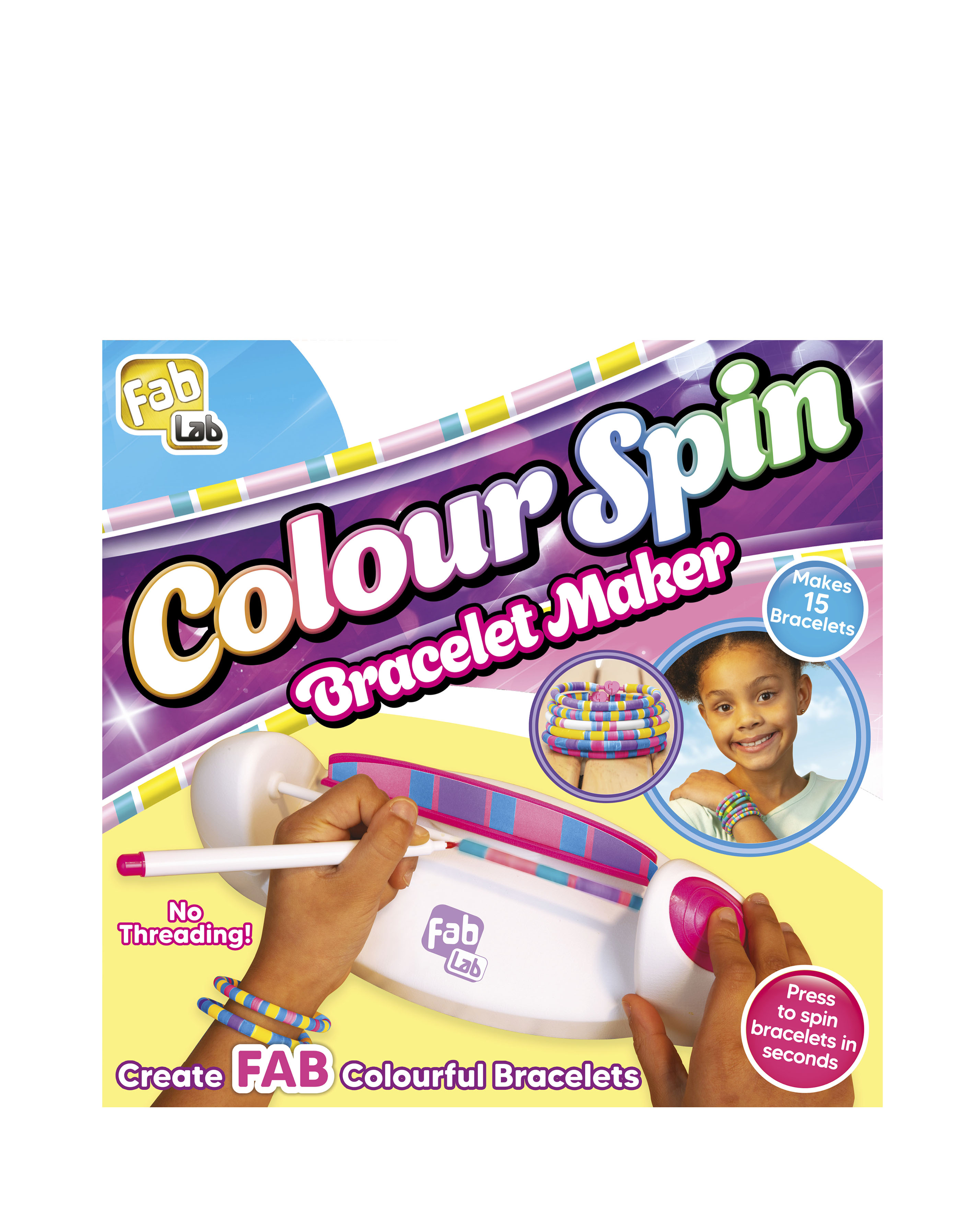 FabLab Colour Spin Bracelet Making Kit