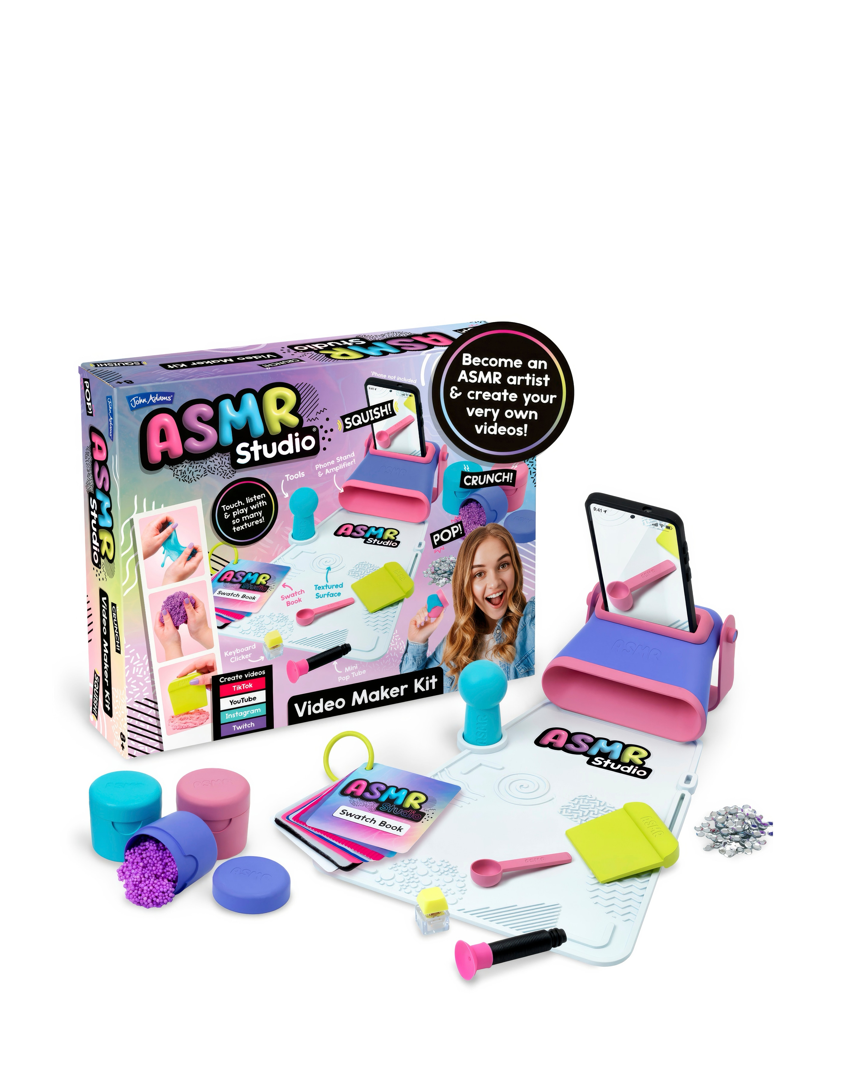 New In - John Adams ASMR Studio Video Making Kit
