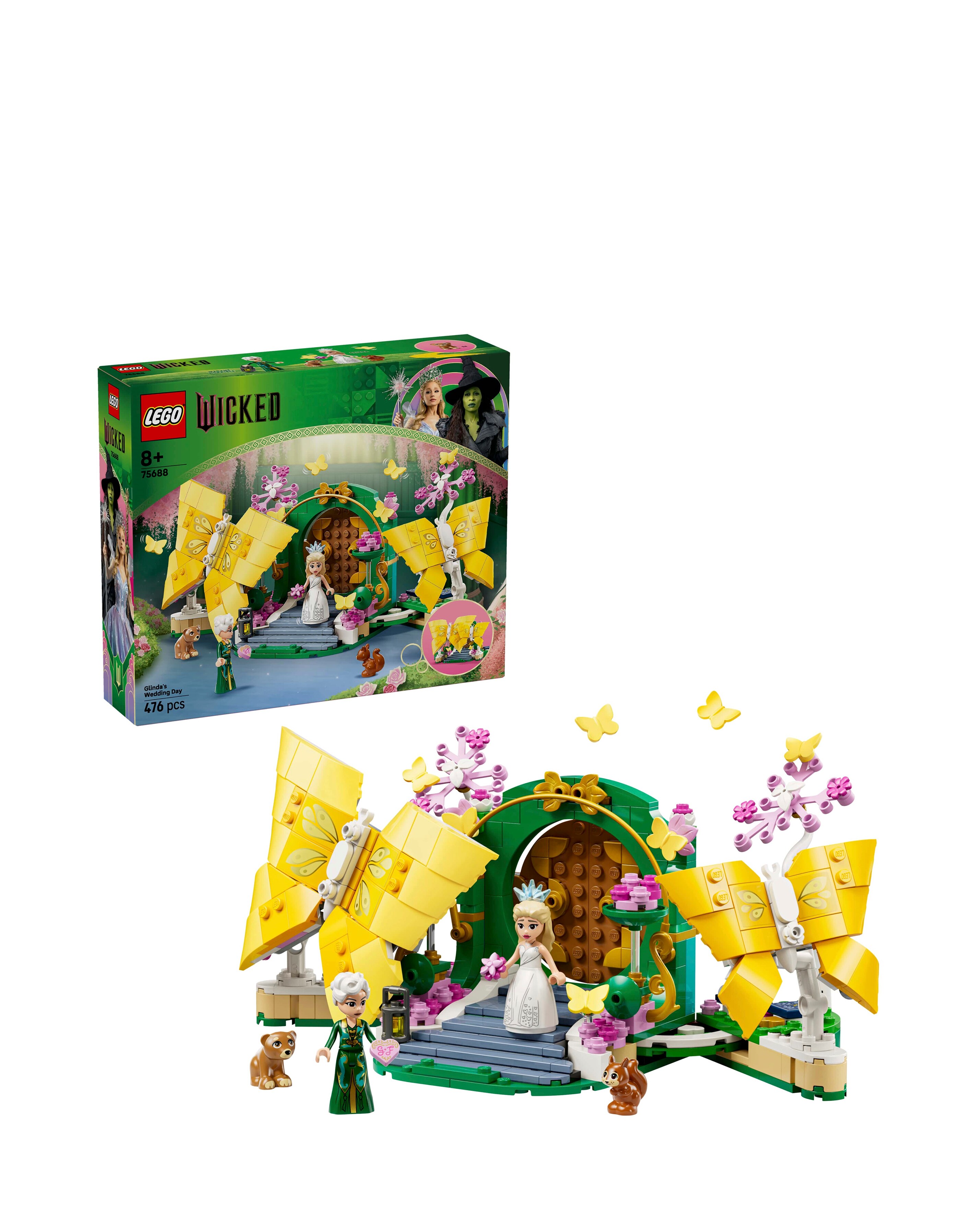 LEGO Wicked Glinda's Wedding Day Set, Bu