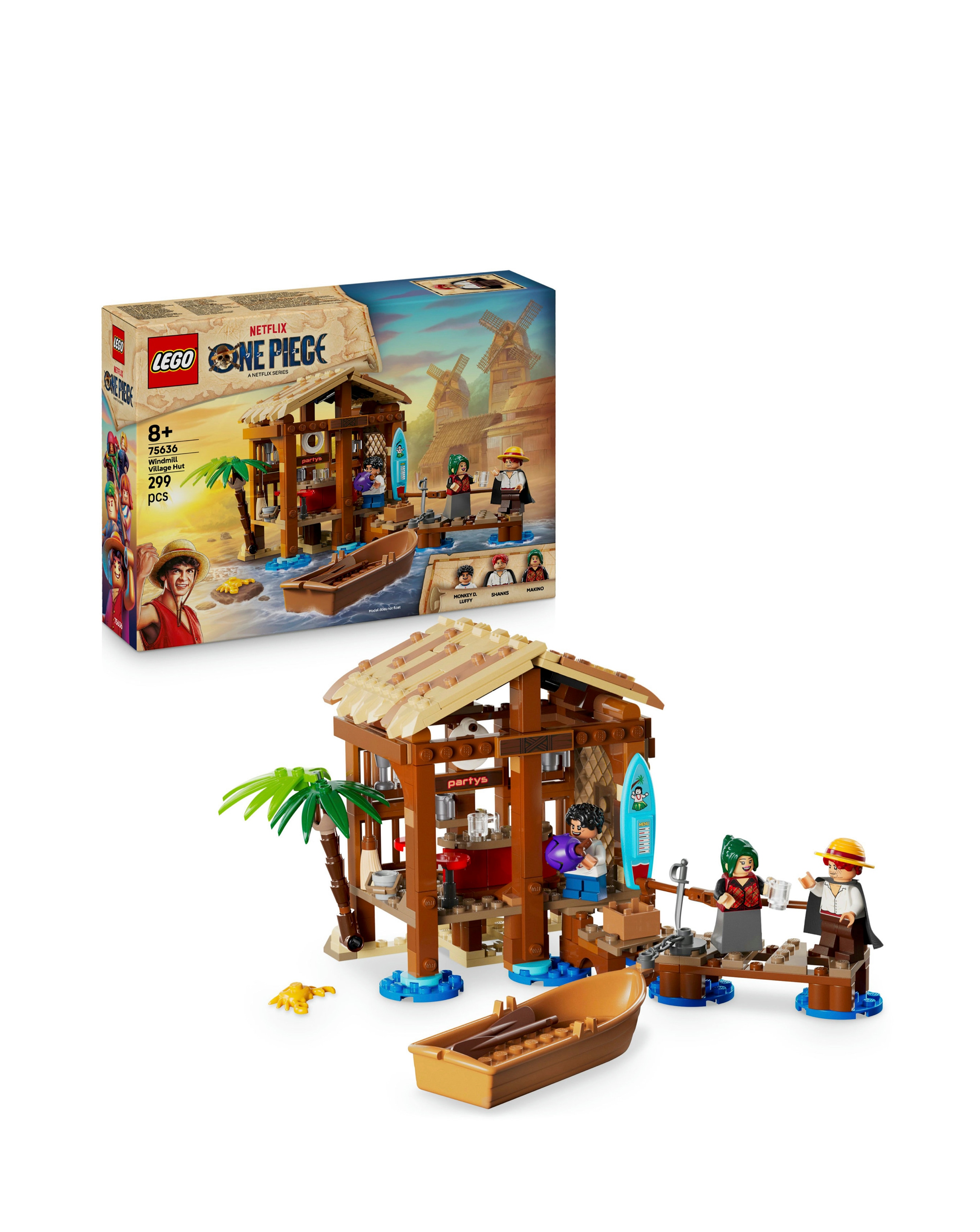 LEGO ONE PIECE Windmill Village Hut Buil