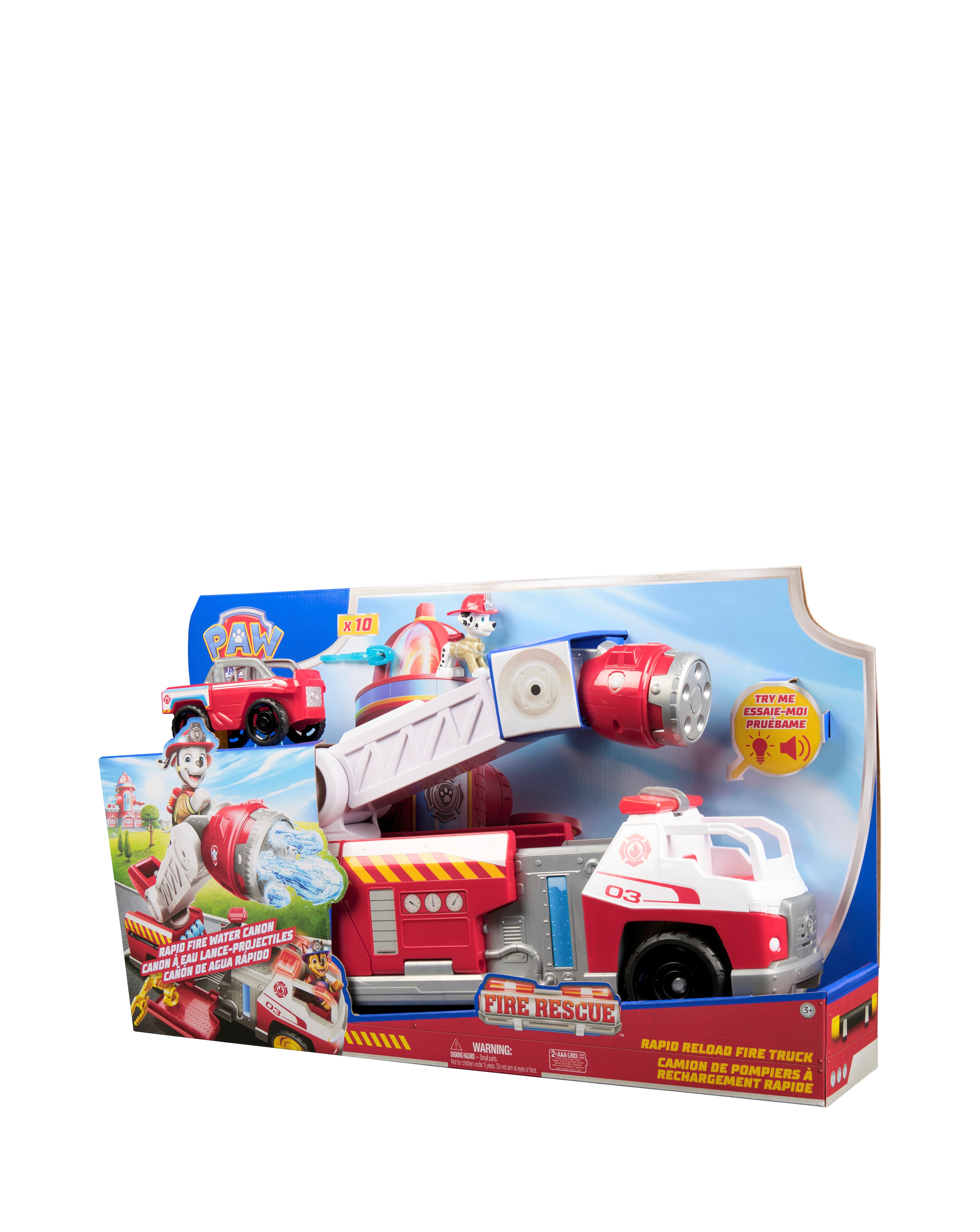 New In - Paw Patrol Fire Rescue Rapid Reload
