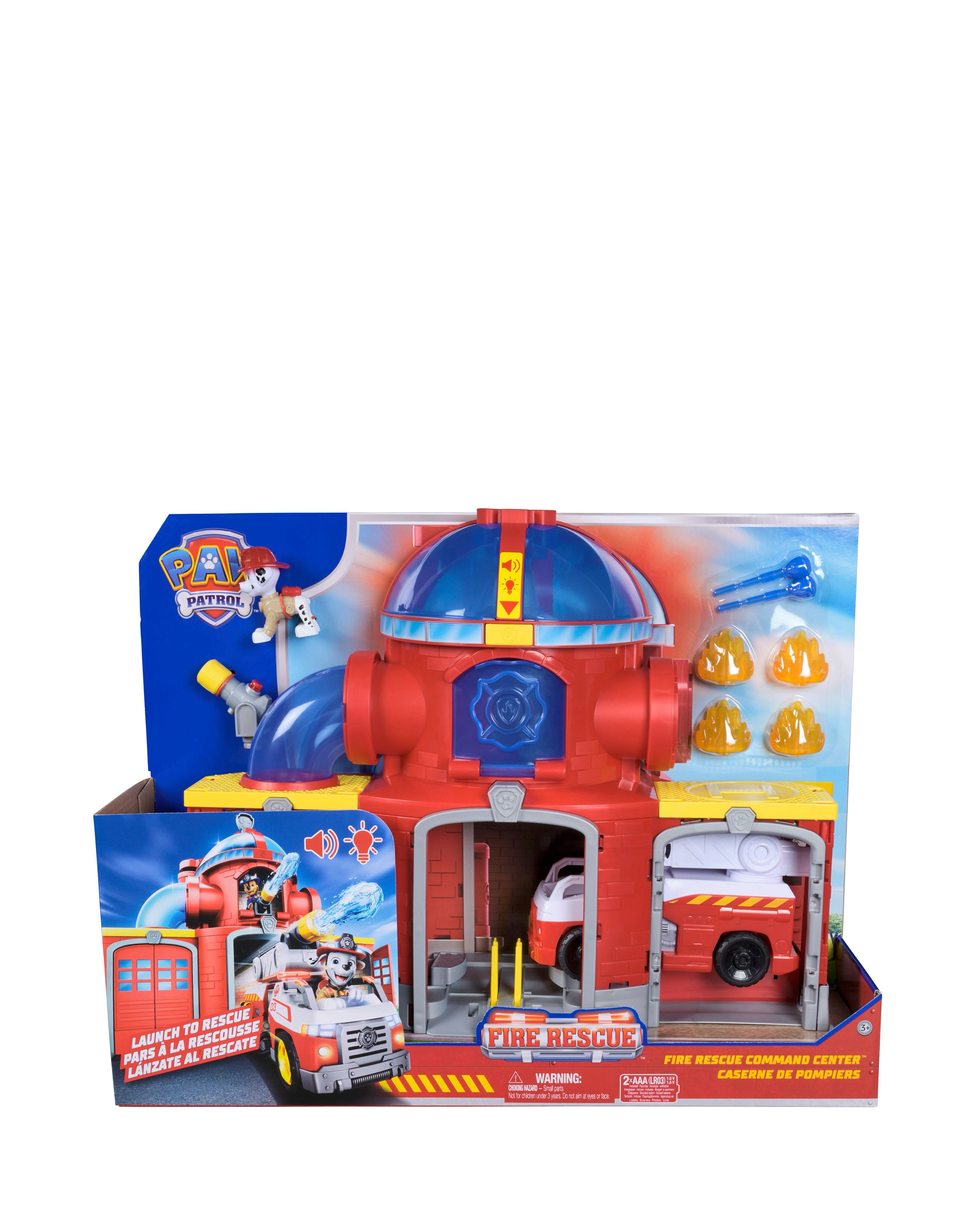 New In - Paw Patrol Fire Rescue Command Centre wi
