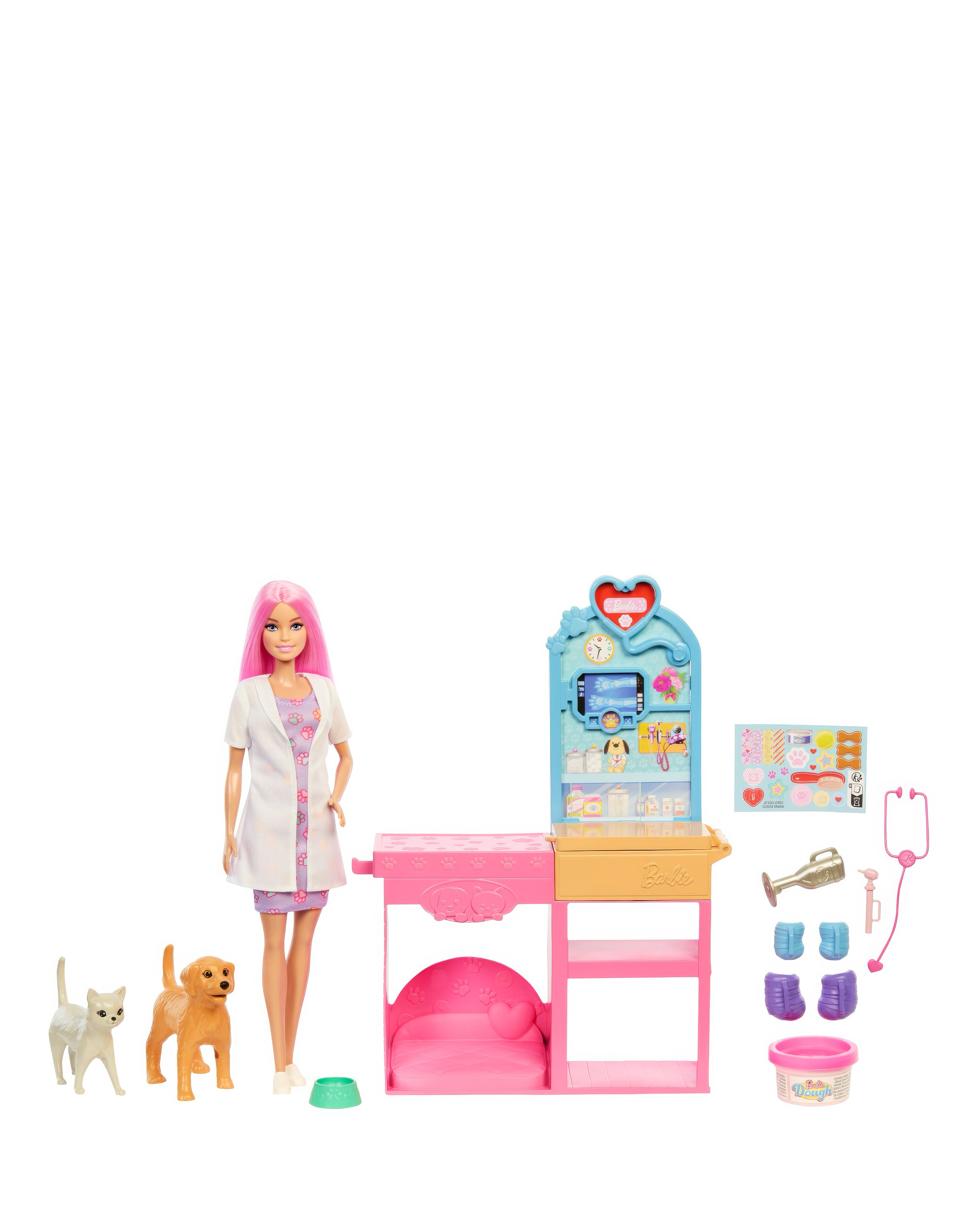 Barbie Fast Cast Vet Clinic Doll and Acc