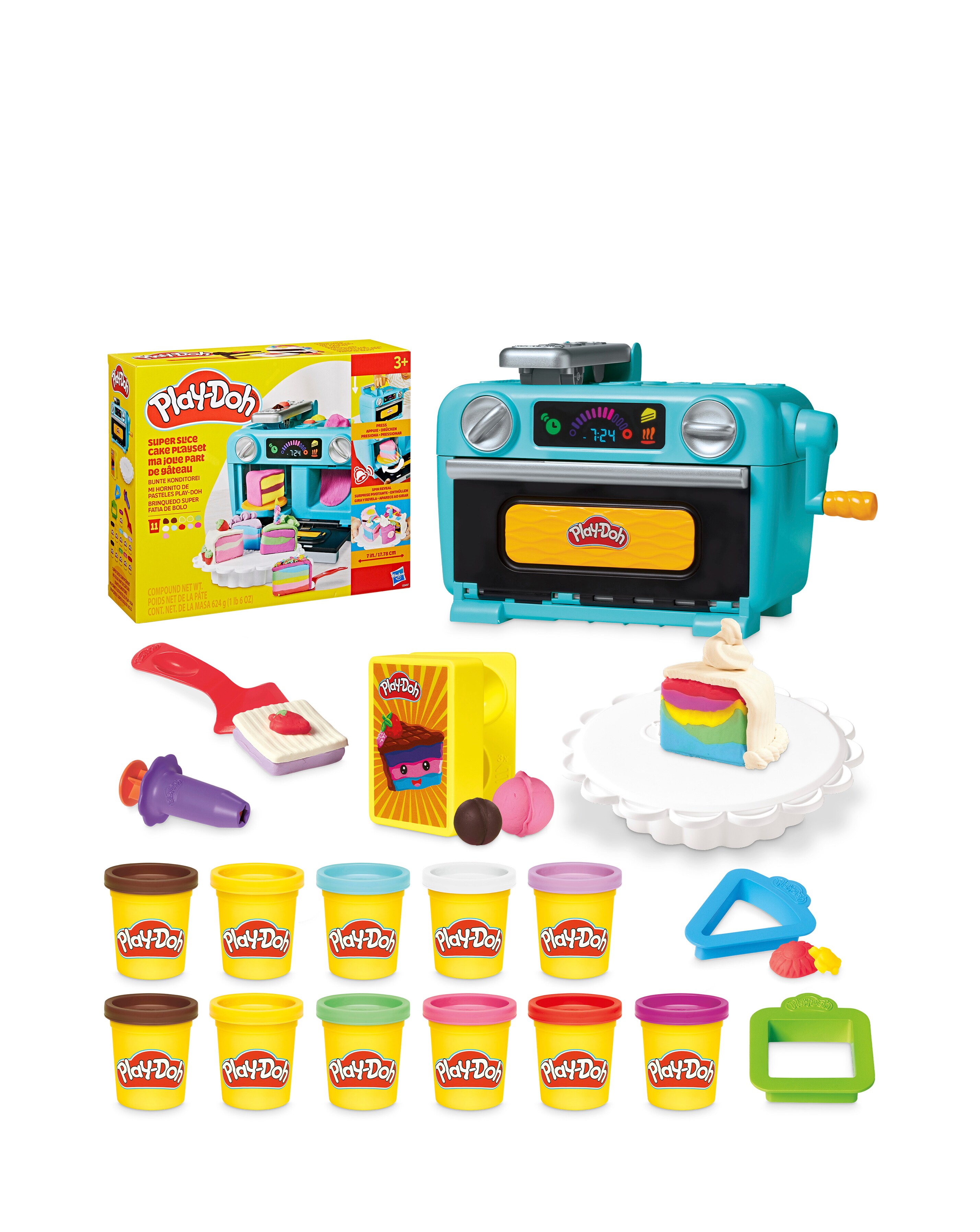 Play-Doh Super Slice Cake Play Kitchen S