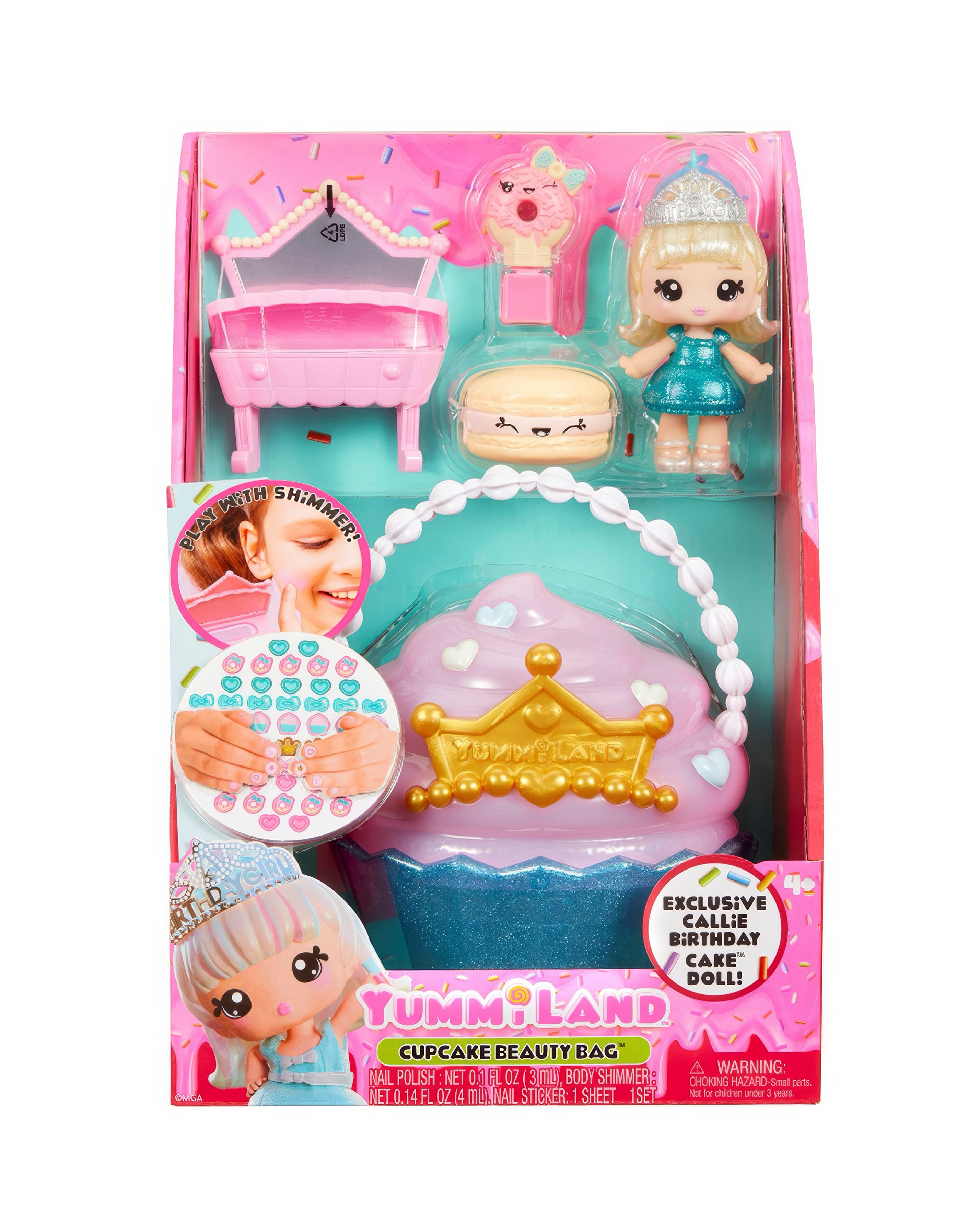 Yummiland Beauty Bag Playset - Cupcake