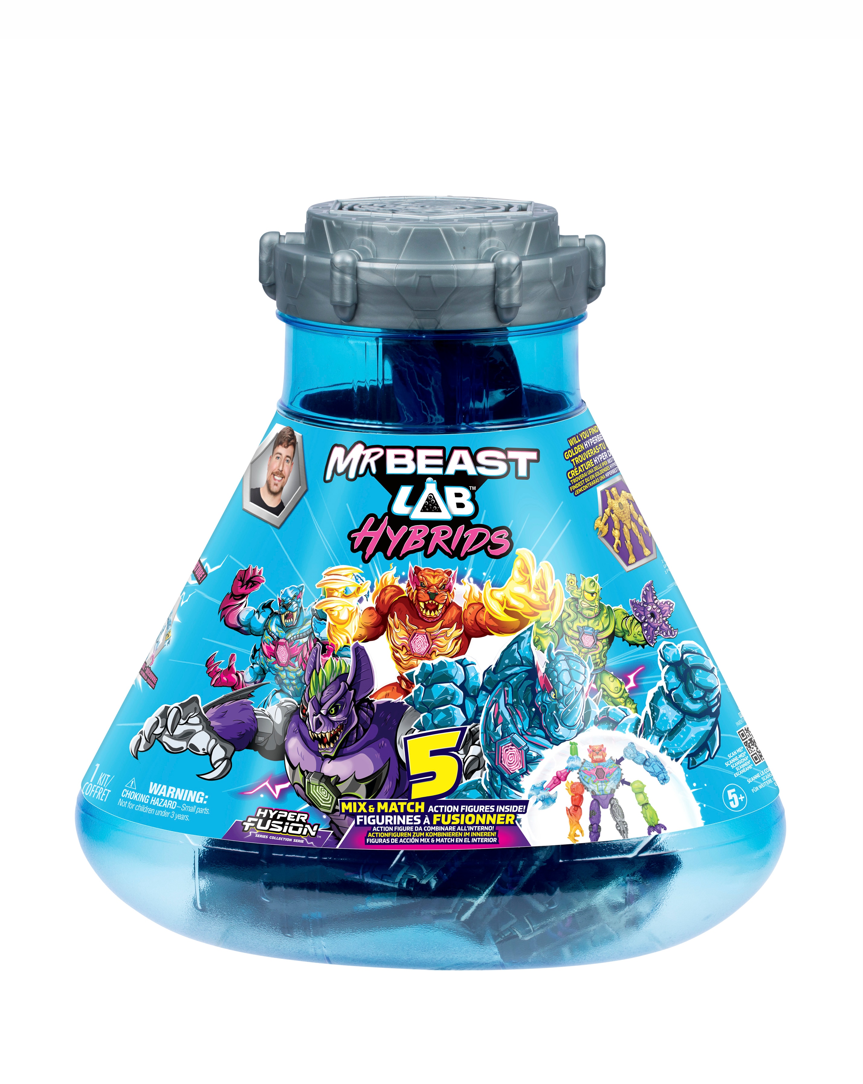 MrBeast Lab Hybrids Mix & Match Figures