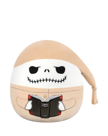 Squishmallows Nightmare Before Christmas 8-inch Jack in Pajamas Plush