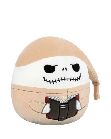 Squishmallows Nightmare Before Christmas 8-inch Jack in Pajamas Plush
