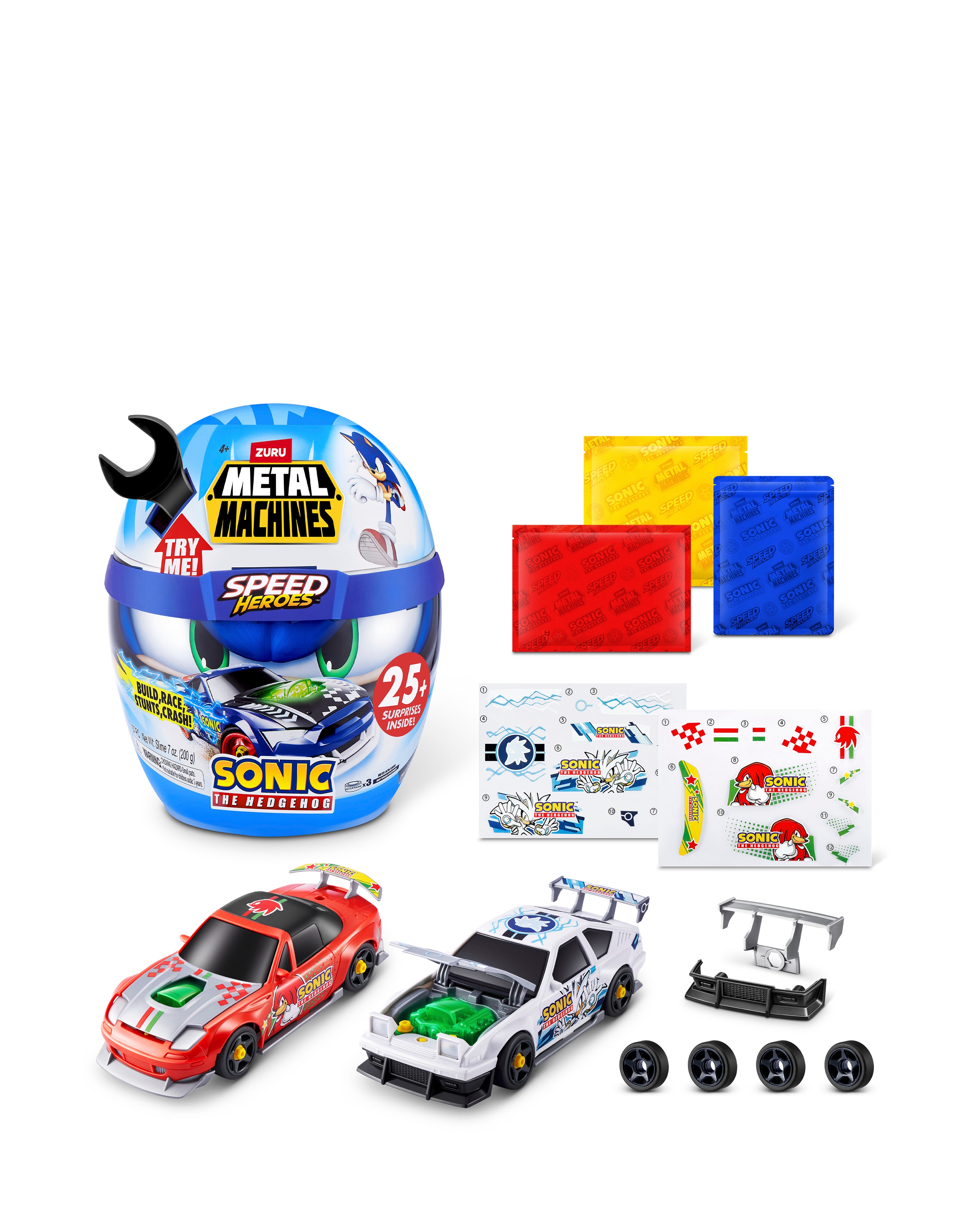 Metal Machines Speed Heroes Sonic