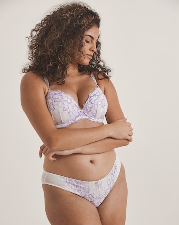 Ann Summers Sexy Lace Planet Brazilian WhiteLilac