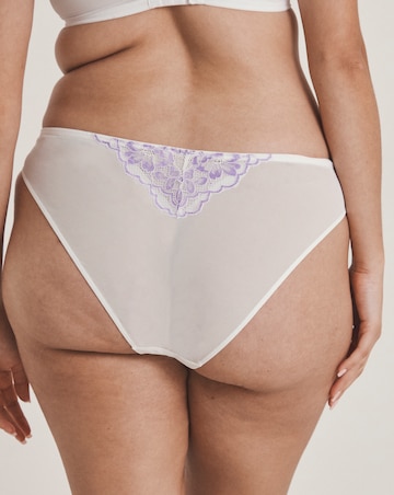 Ann Summers Sexy Lace Planet Brazilian WhiteLilac