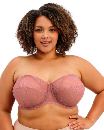 Goddess Verity Strapless Wired Bra Rosewood