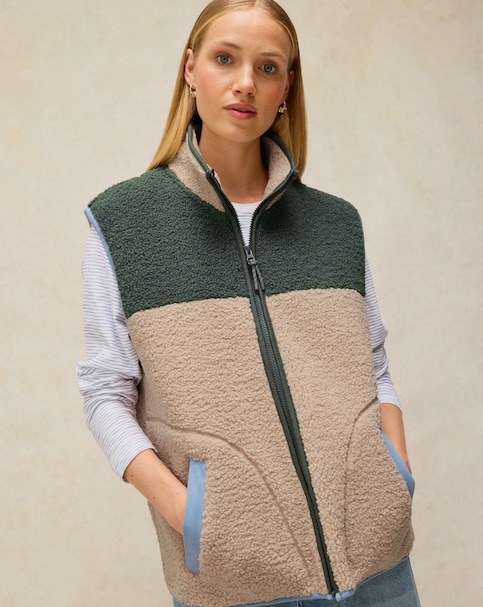 New In - White Stuff Borg Gilet