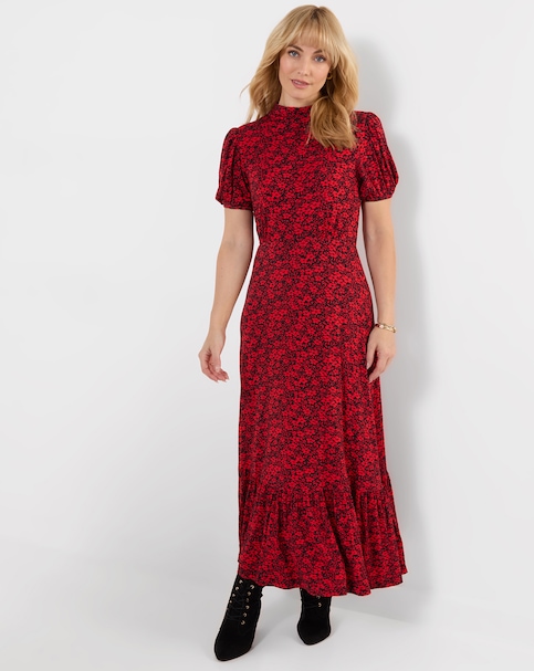 New In - Joe Browns High Neck Jersey Maxi Dress