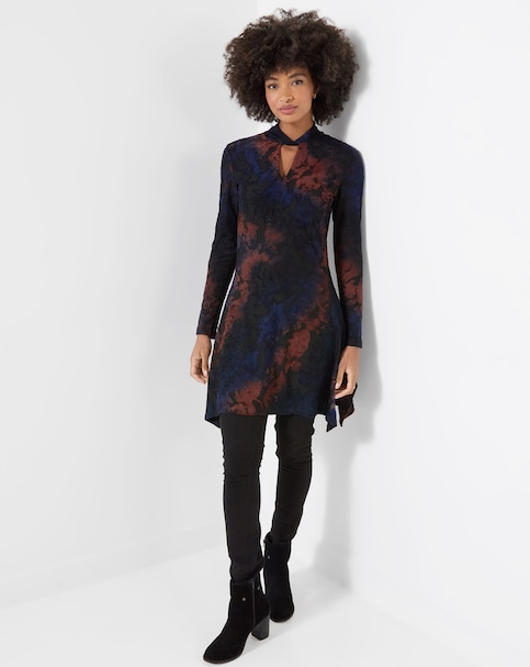 New In - Joe Browns High Neck Floral Tunic Top