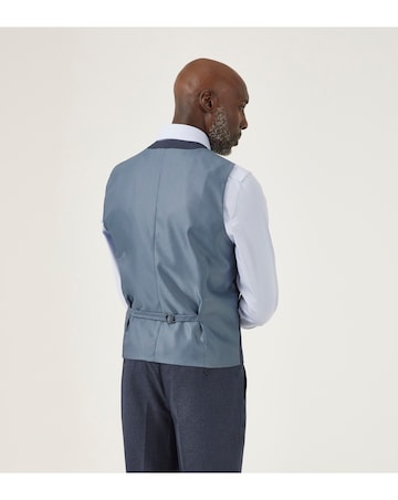 Skopes Harcourt Suit Waistcoat Blue