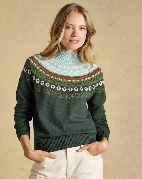 New In - Joules Landscape Fairisle Jumper