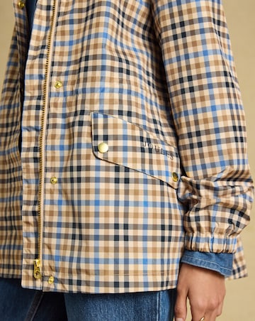 Joules Everdry Check Raincoat