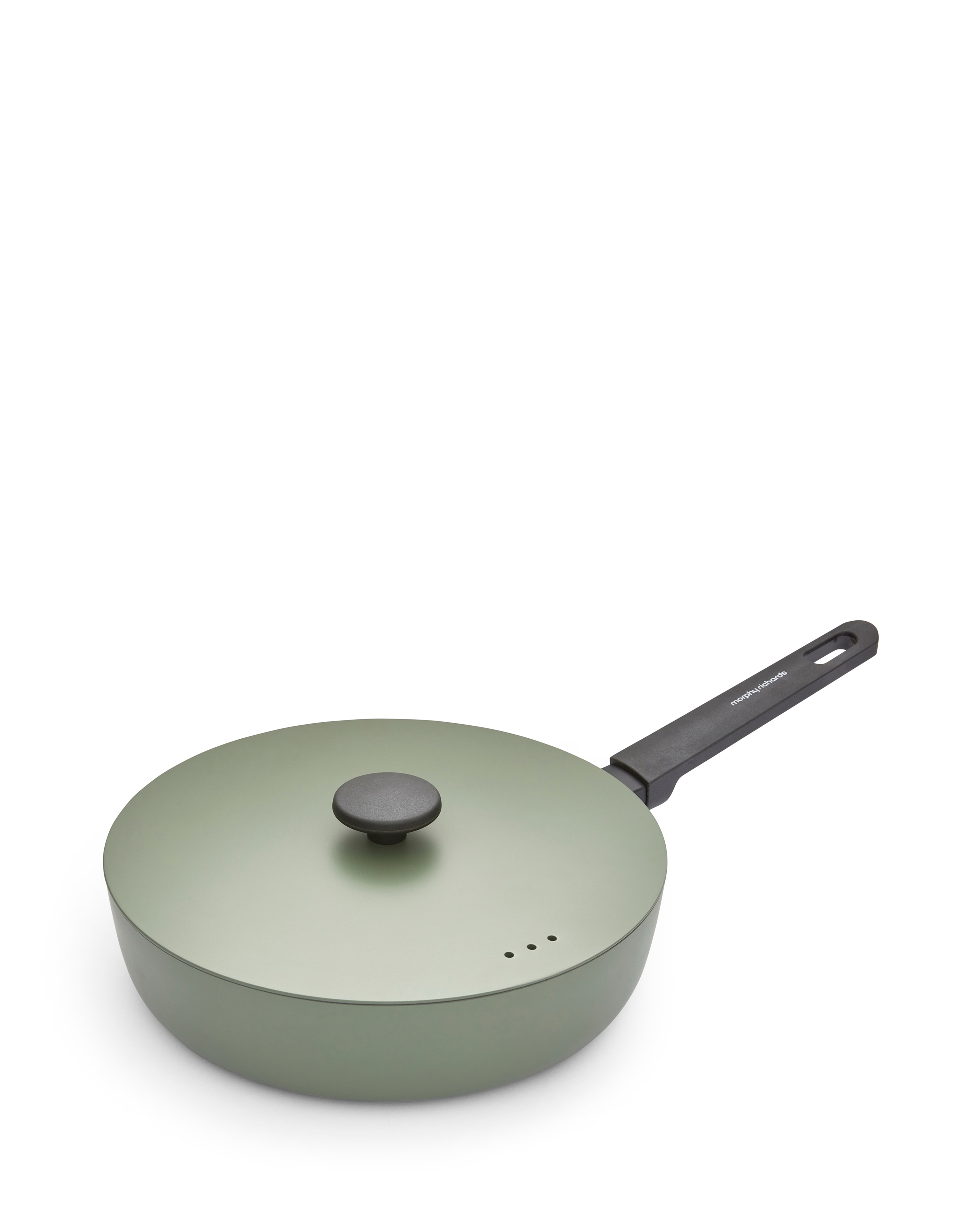 Morphy Richards 28cm Green Saute Pan