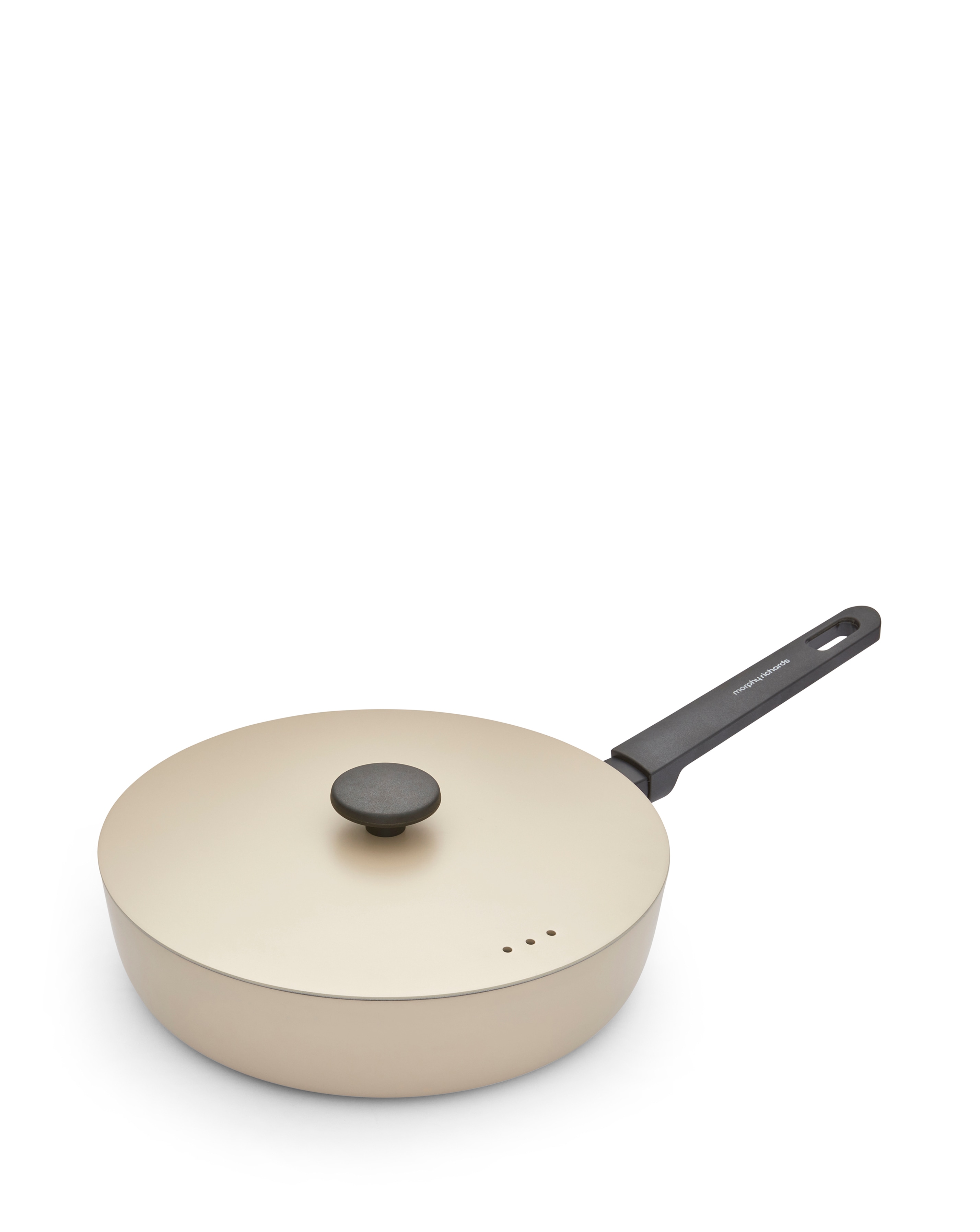 Morphy Richards 28cm Cream Saute Pan