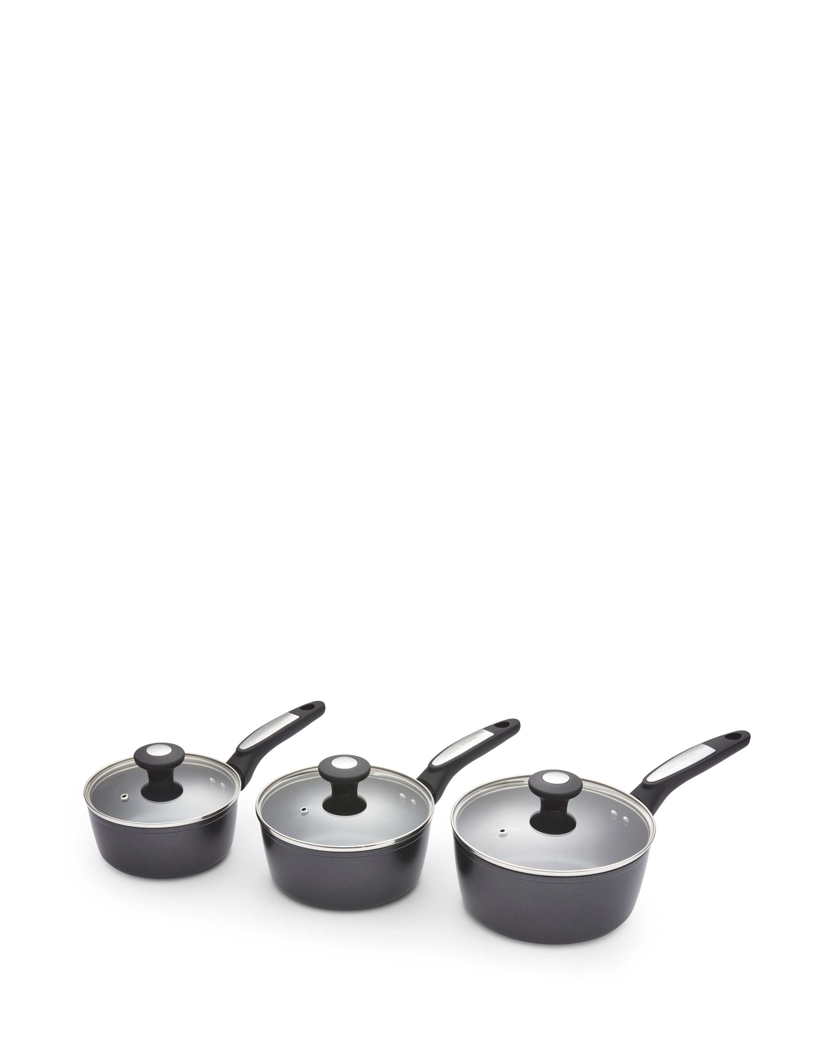 Morphy Richards 3 PC Saucepan Set