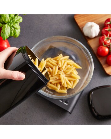 Morphy Richards Set of 2 Large Canisters - Black