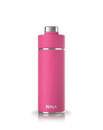 Ninja Thirsti Carbonated 700ml 24oz Bottle with Carbonation Lid in Pink