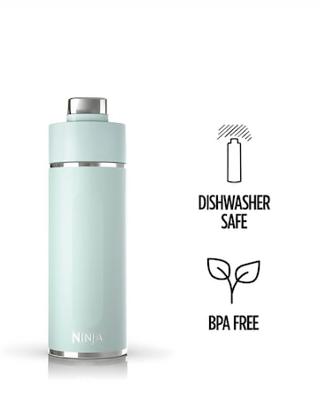 Ninja Thirsti Carbonated 700ml 24oz Bottle with Carbonation Lid in Mint