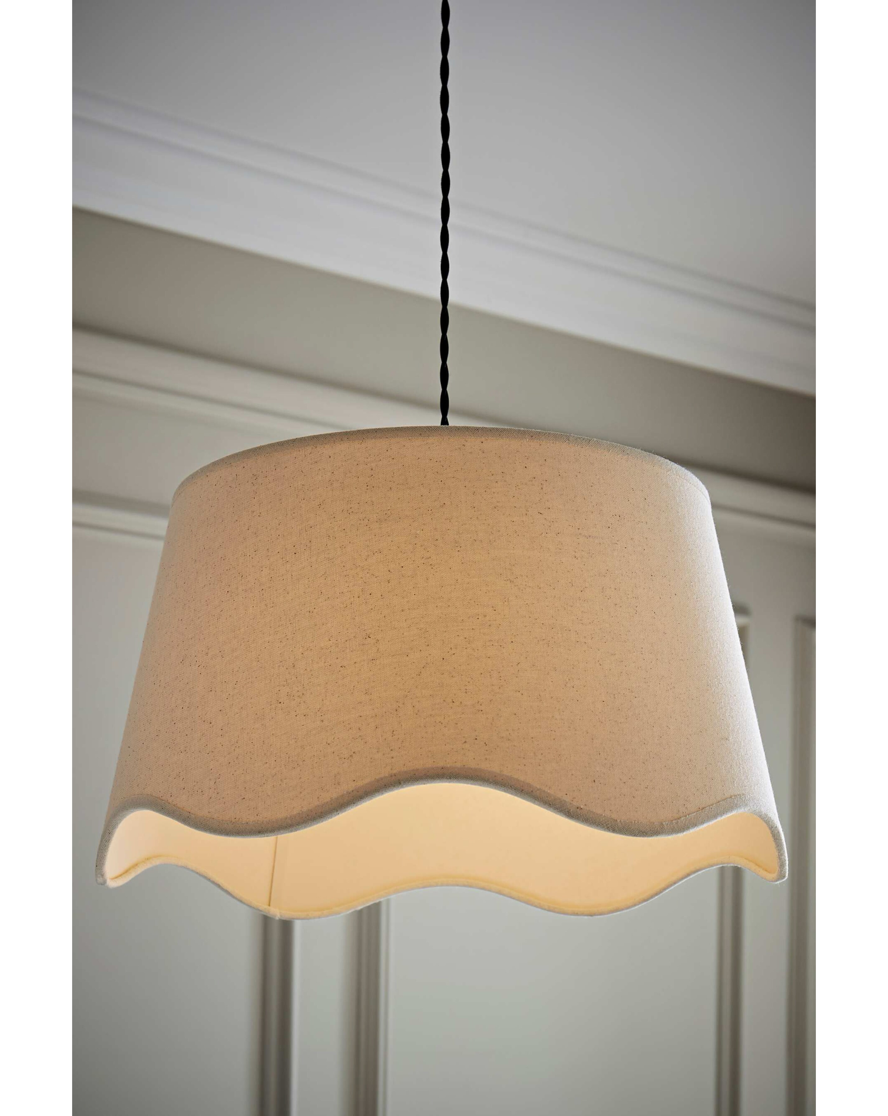 Mabel Large Natural Linen Shade 45cm