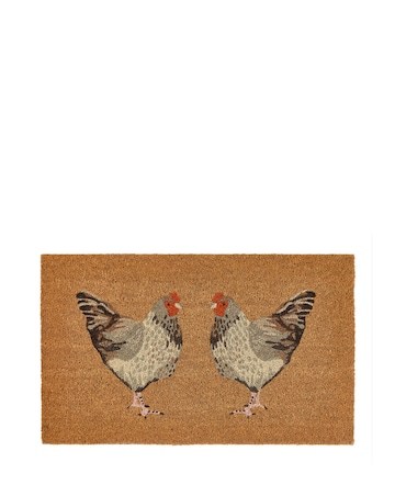 My Mat Chickens Coir Doormat