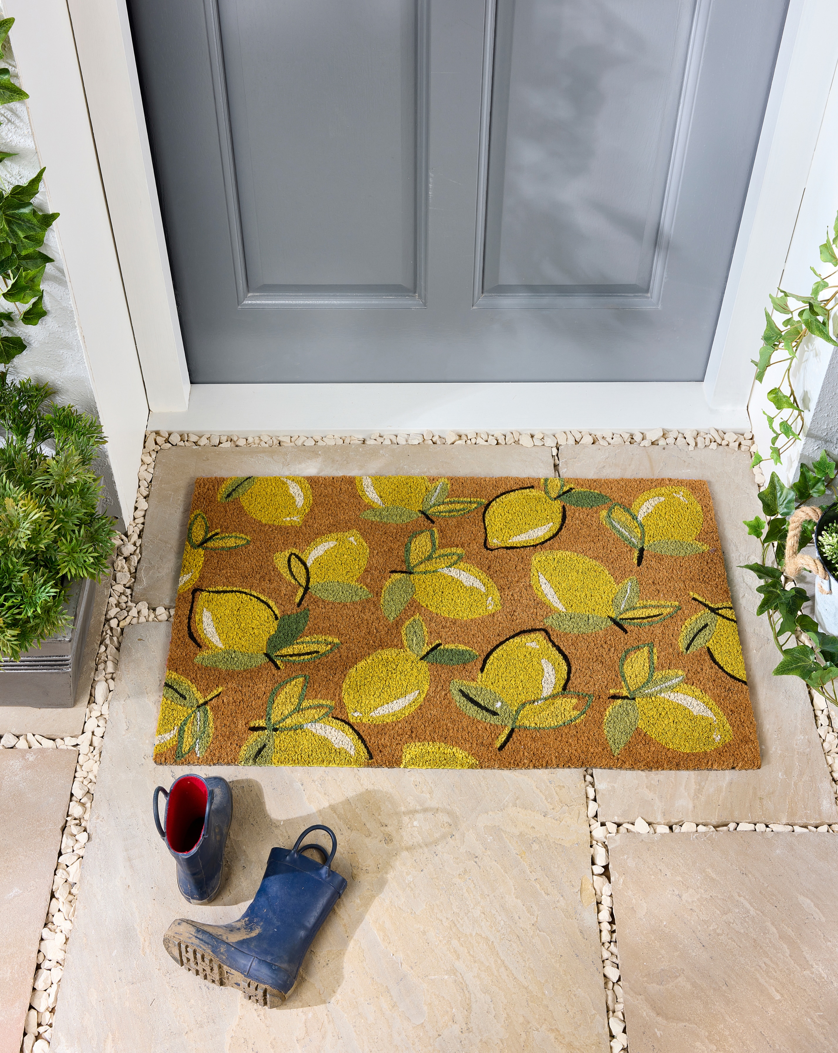 New In - My Mat Lemons Coir Doormat