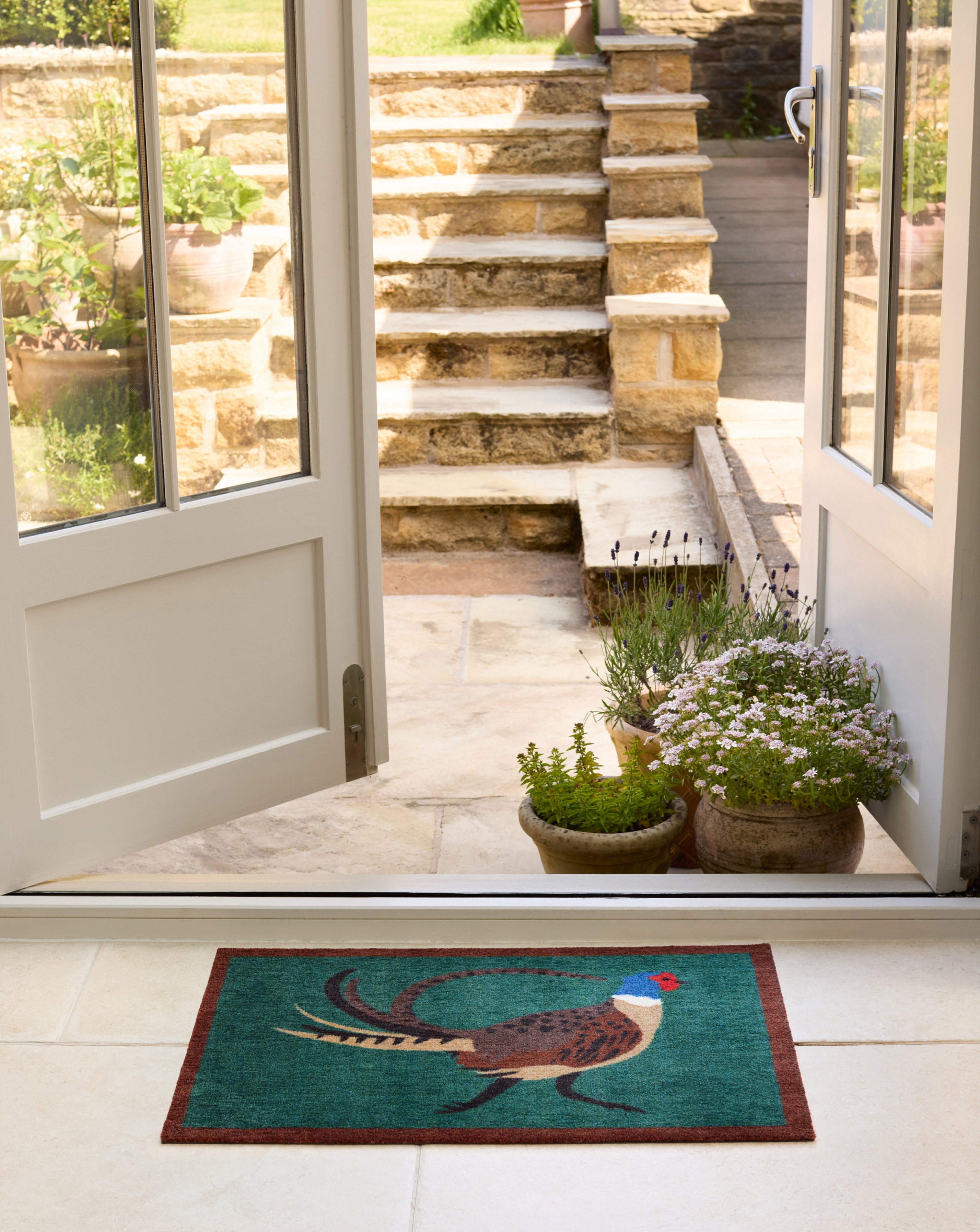 New In - My Mat Nylon Indoor Pheasant Doormat