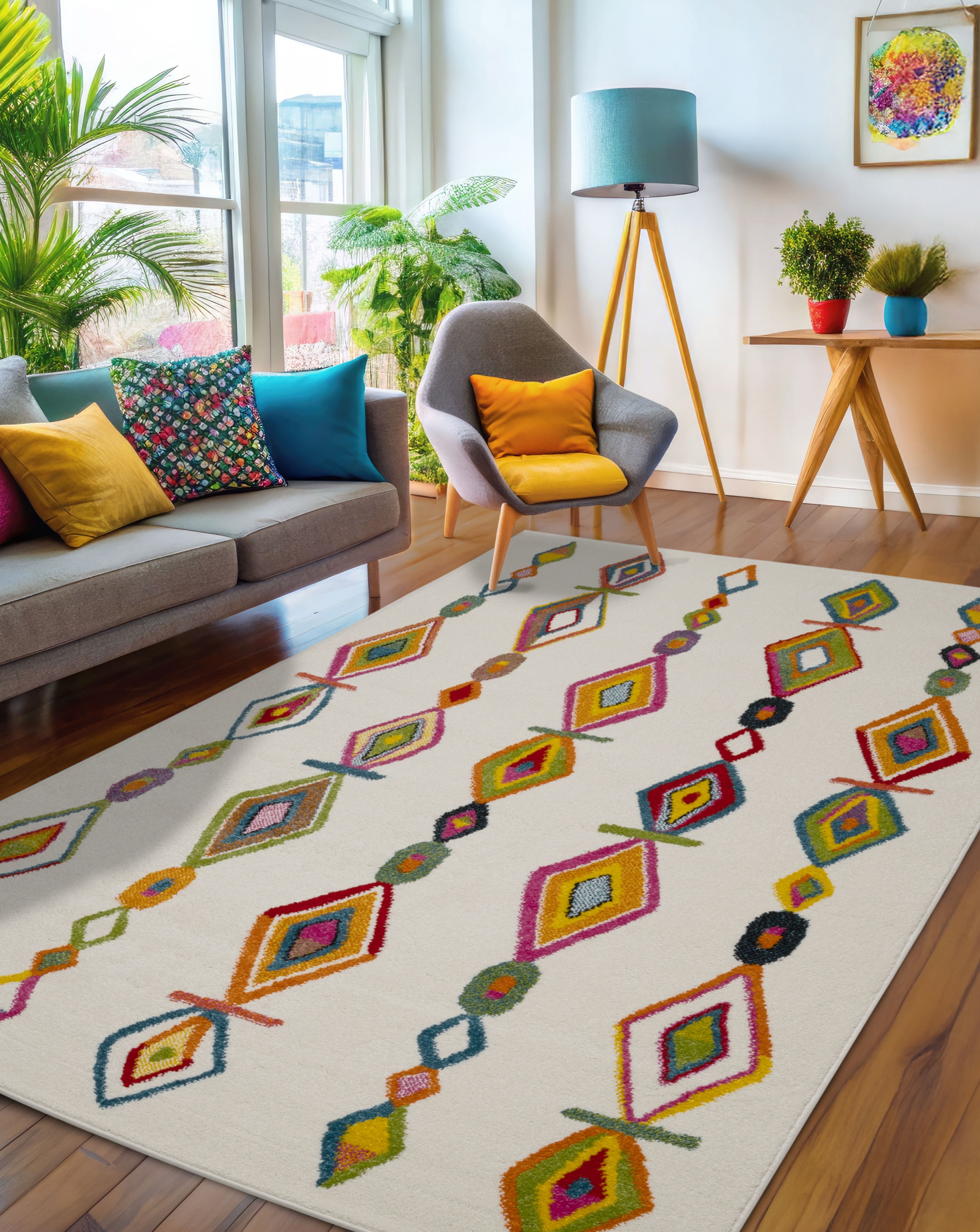 New In - New Villa Tribal Rug