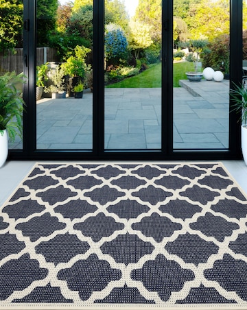 Trellis Gel Flatweave Rug