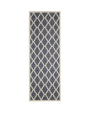 Trellis Gel Flatweave Runner