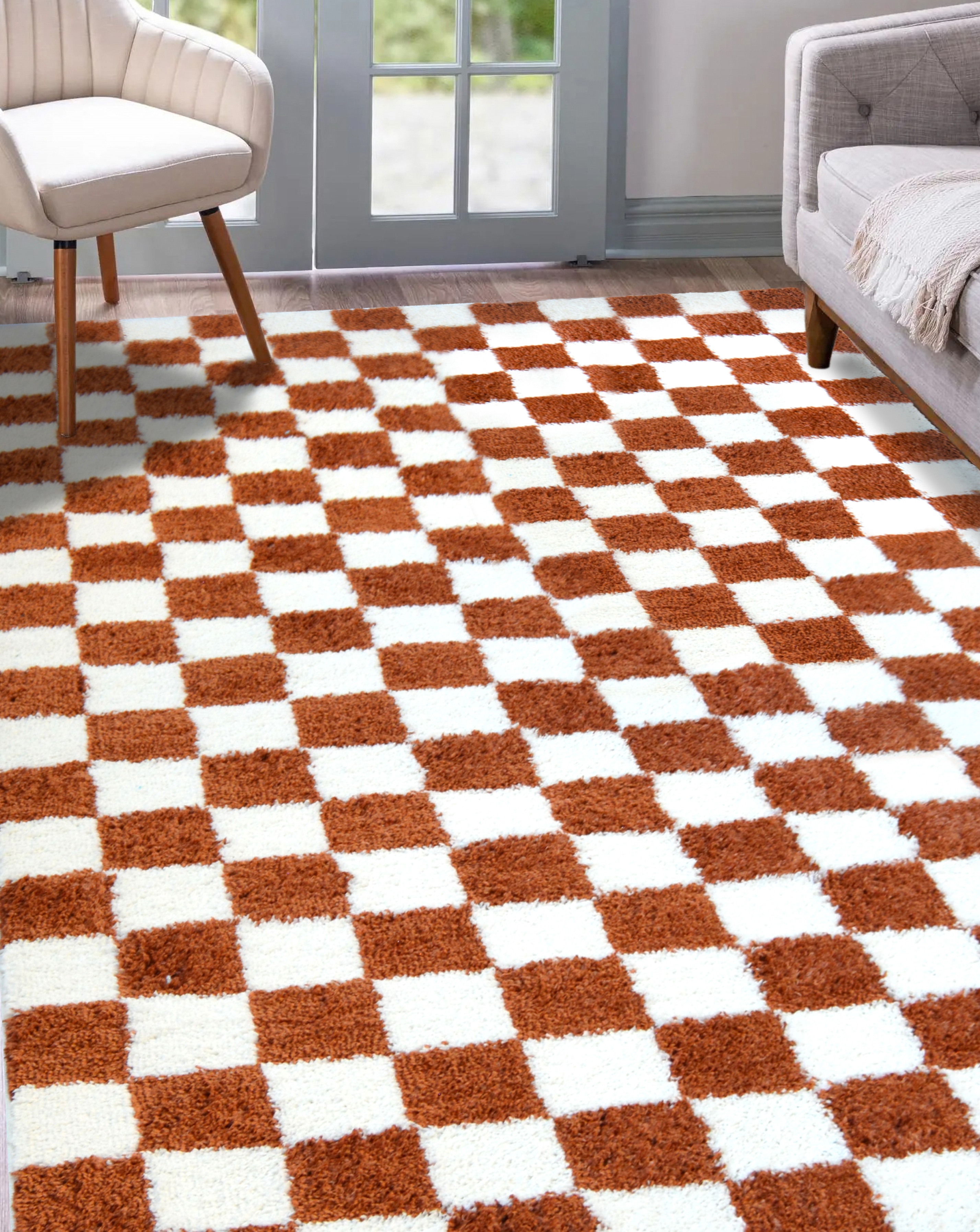 New In - Snug Check Rug