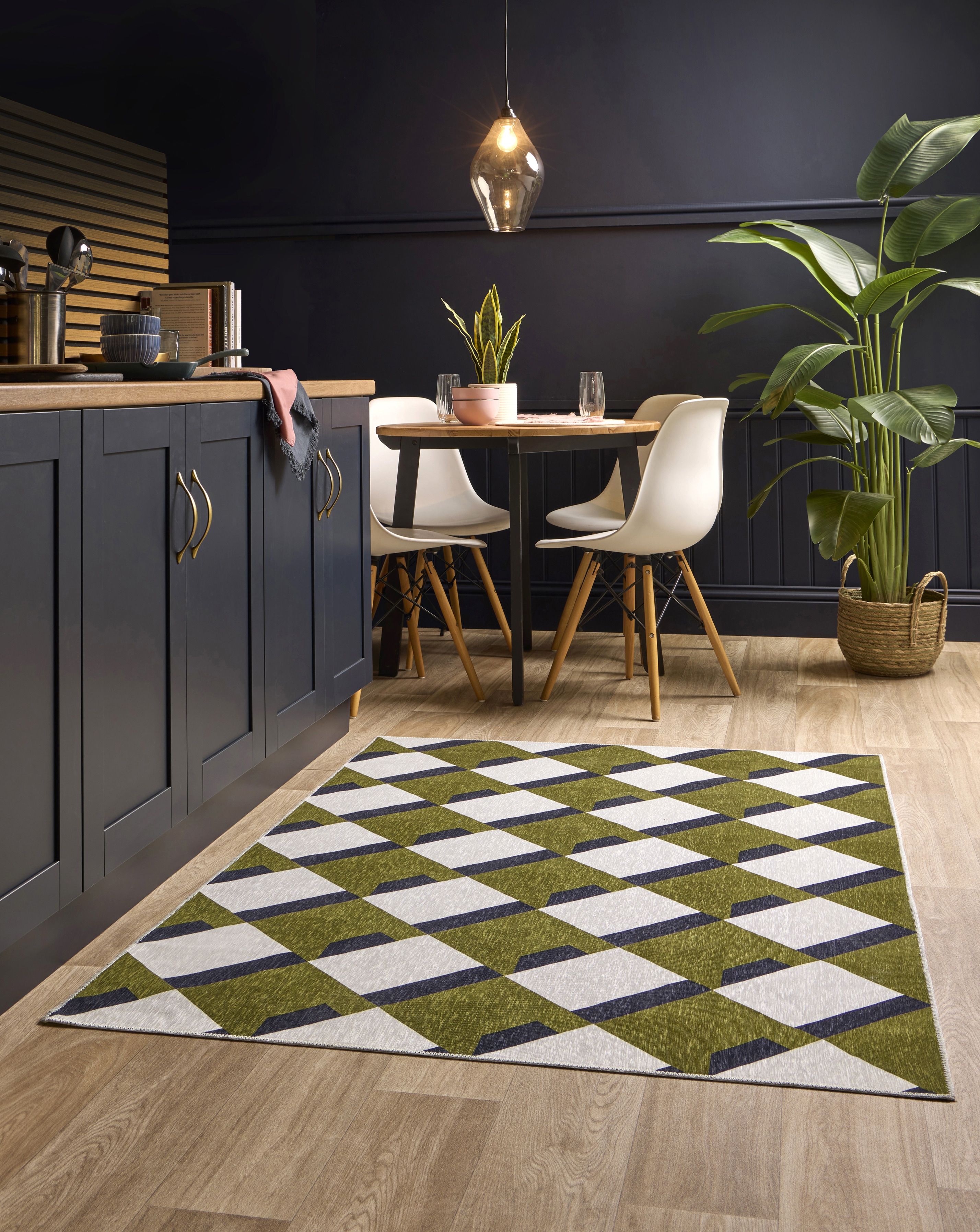 Kyoto Washable Easy-Care Rug