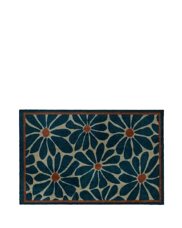 My Mat Nylon Indoor Pattern Boho Floral Doormat